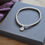 Thumbnail: Hand Stamped Initial Charm Bracelet