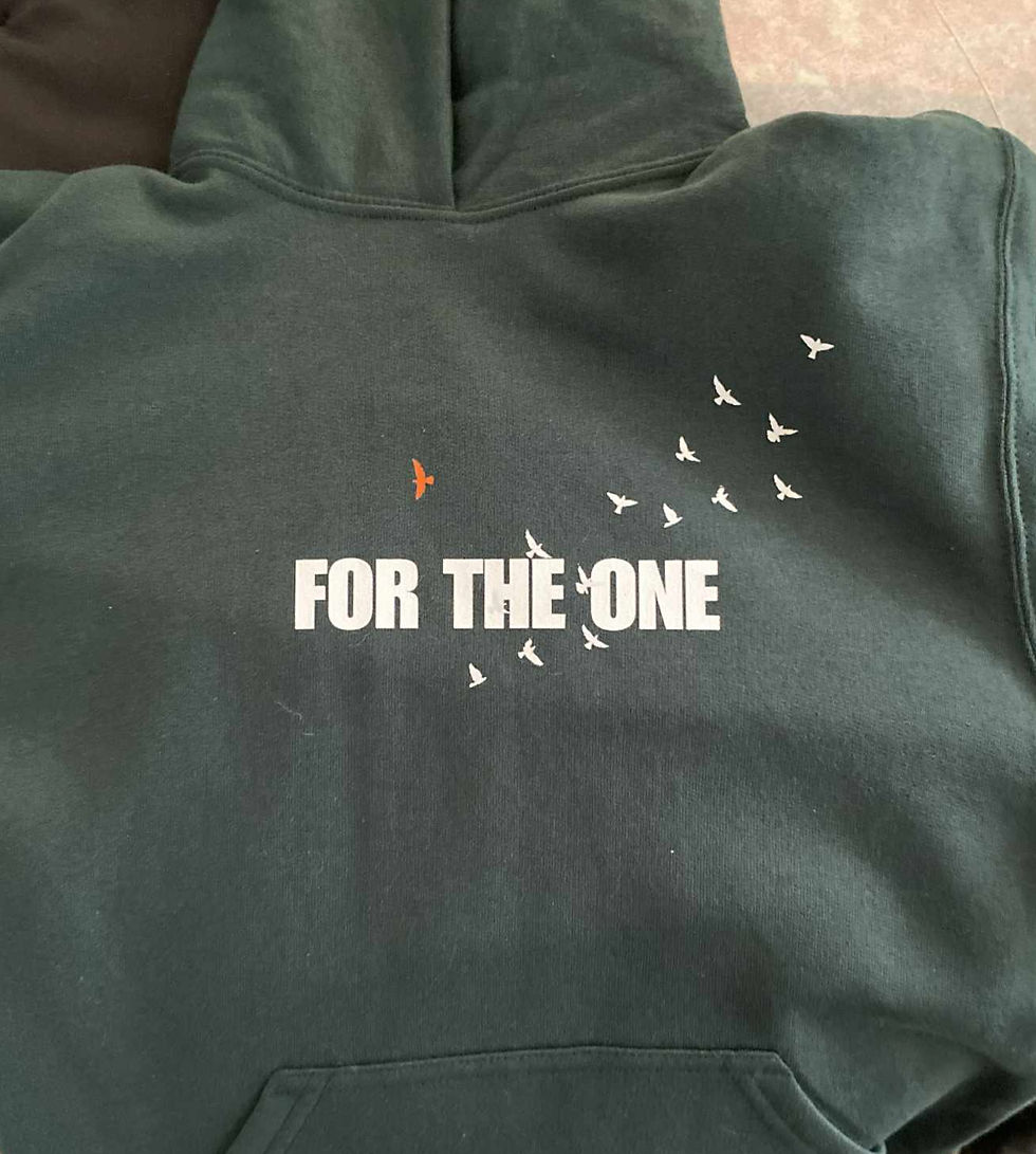 Thumbnail: Youth For The One Forest Green Hoodie | Matthew 18:12 Left the 99 