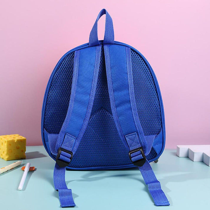 Thumbnail: Nyra Decor Hardshell 3d Dino Blue Kids Backpack