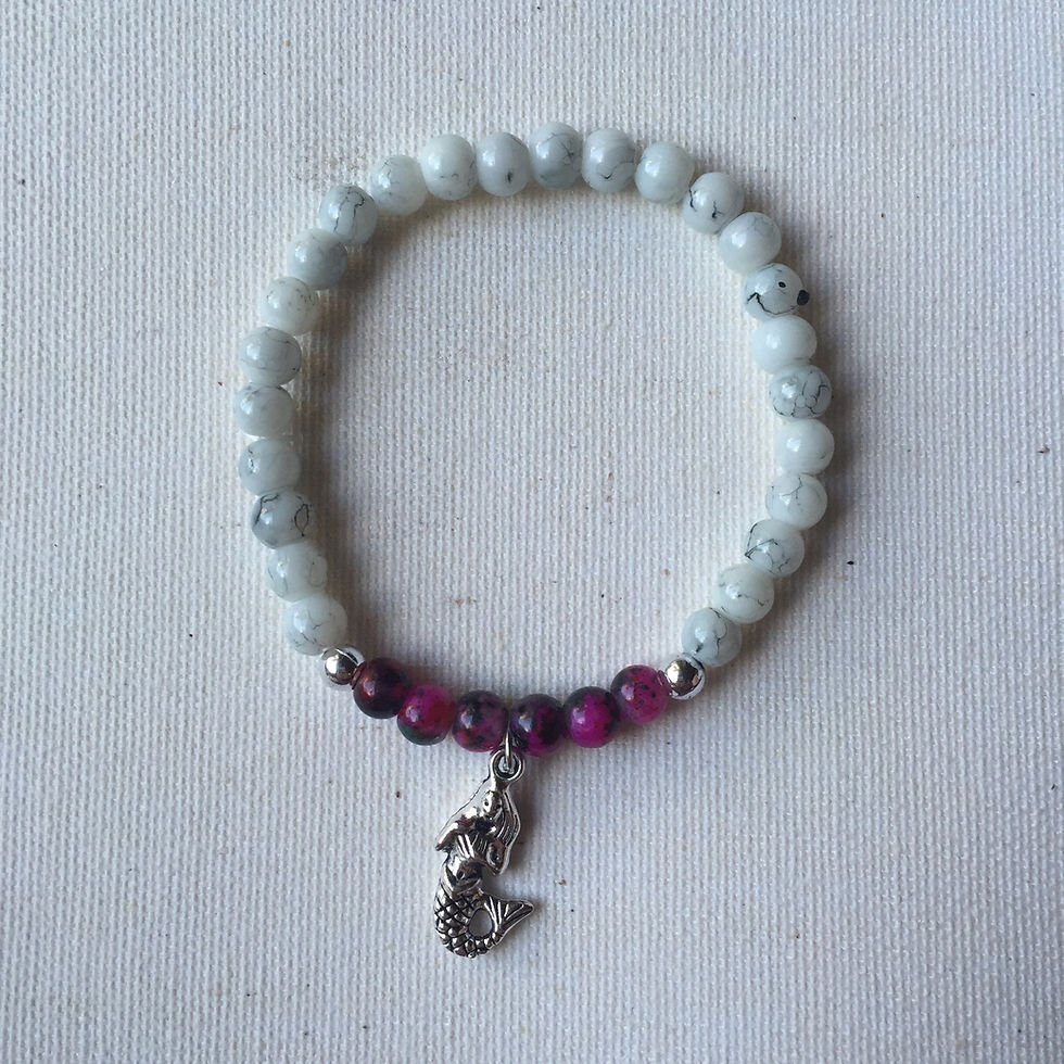 Thumbnail: Nautical Glass Bead Bracelets