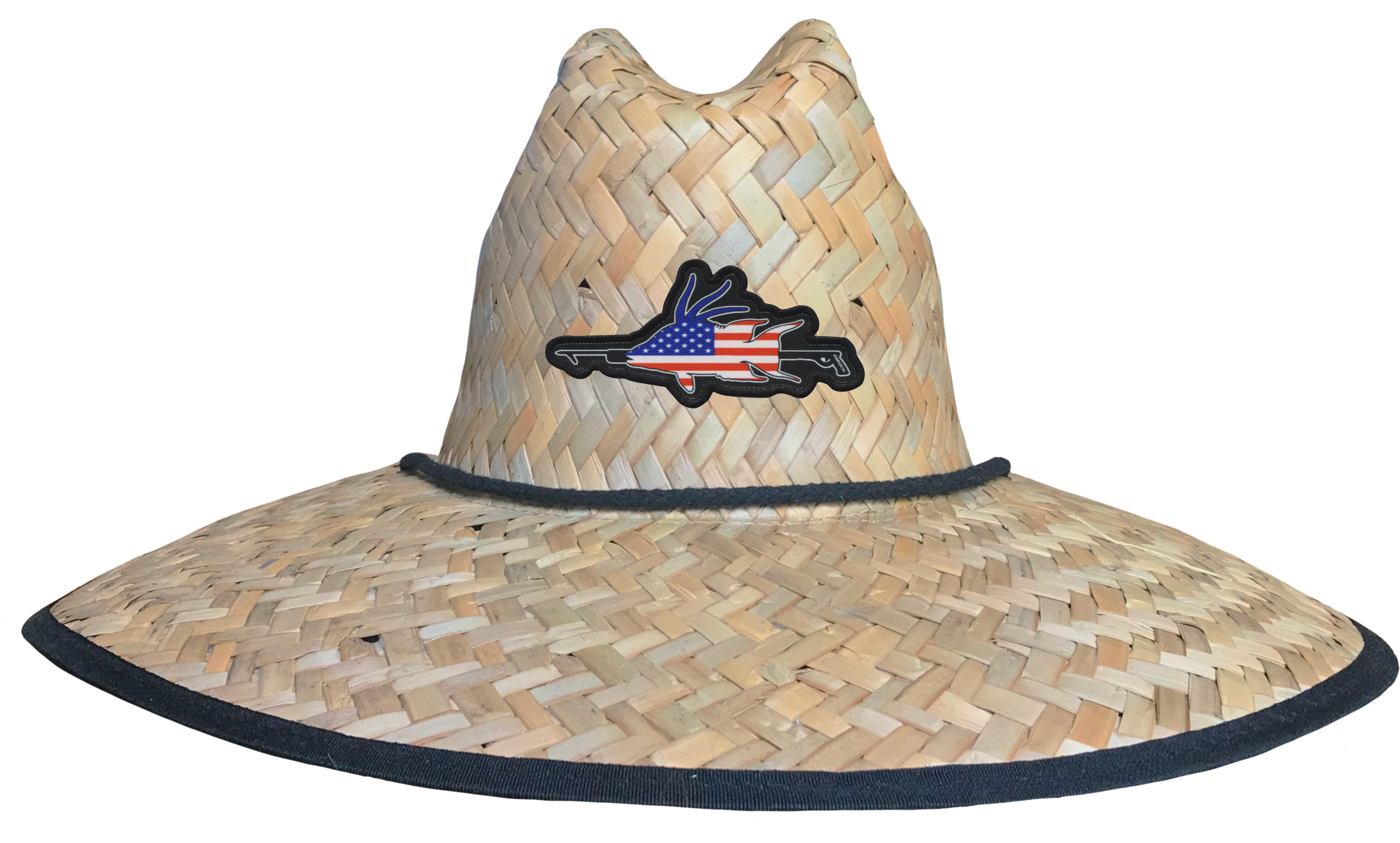 Hog Spear Patch Straw Hat
