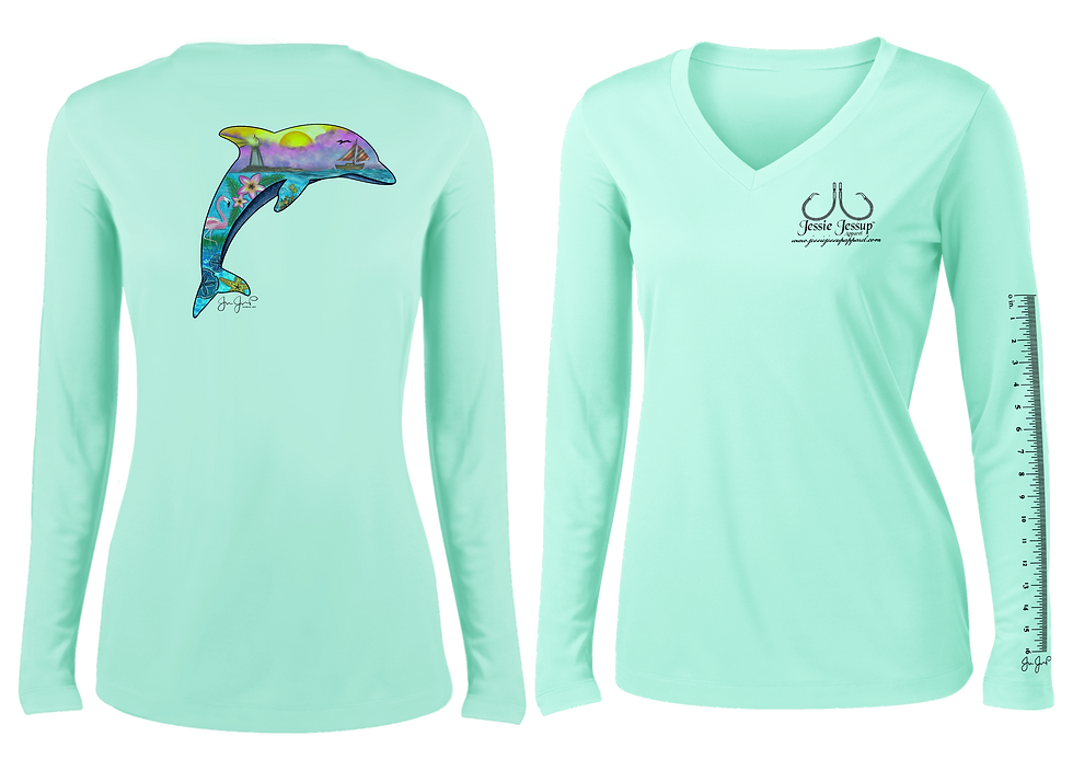 Thumbnail: Ladies Seascape Performance LS