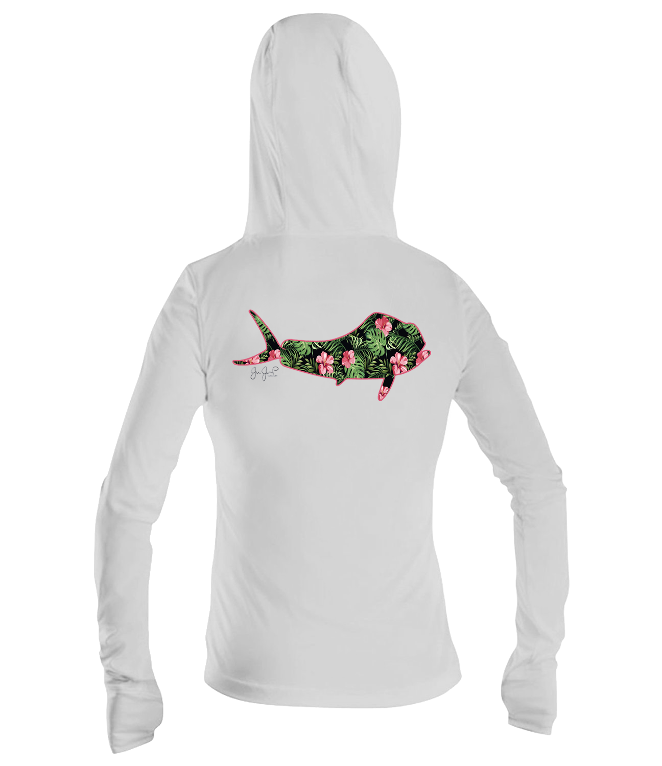 Ladies Maui Mahi Performance LS Hoodie