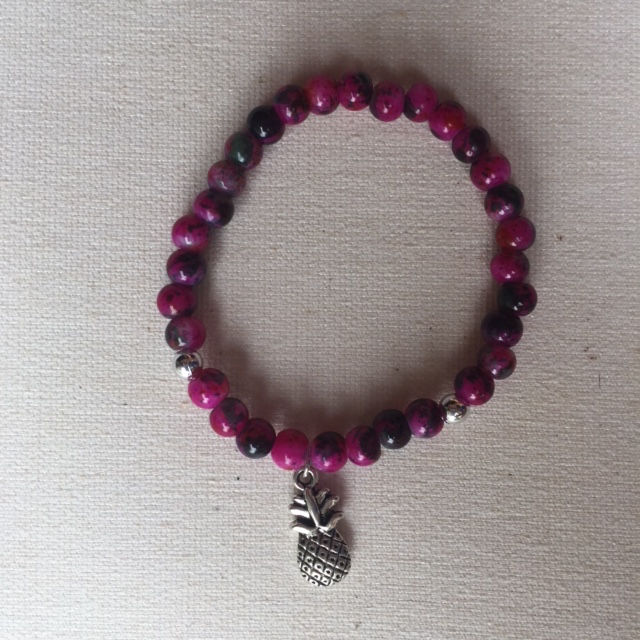 Thumbnail: Nautical Glass Bead Bracelets