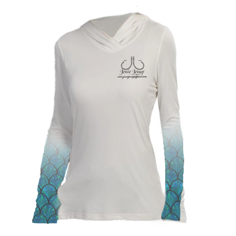 Thumbnail: Ladies Mermaid Performance LS Hoodie