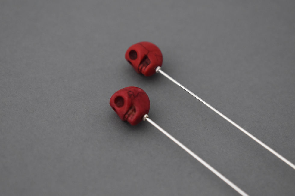 Thumbnail: Red Skull Pin
