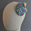 Thumbnail: Floral Teal Fascinator