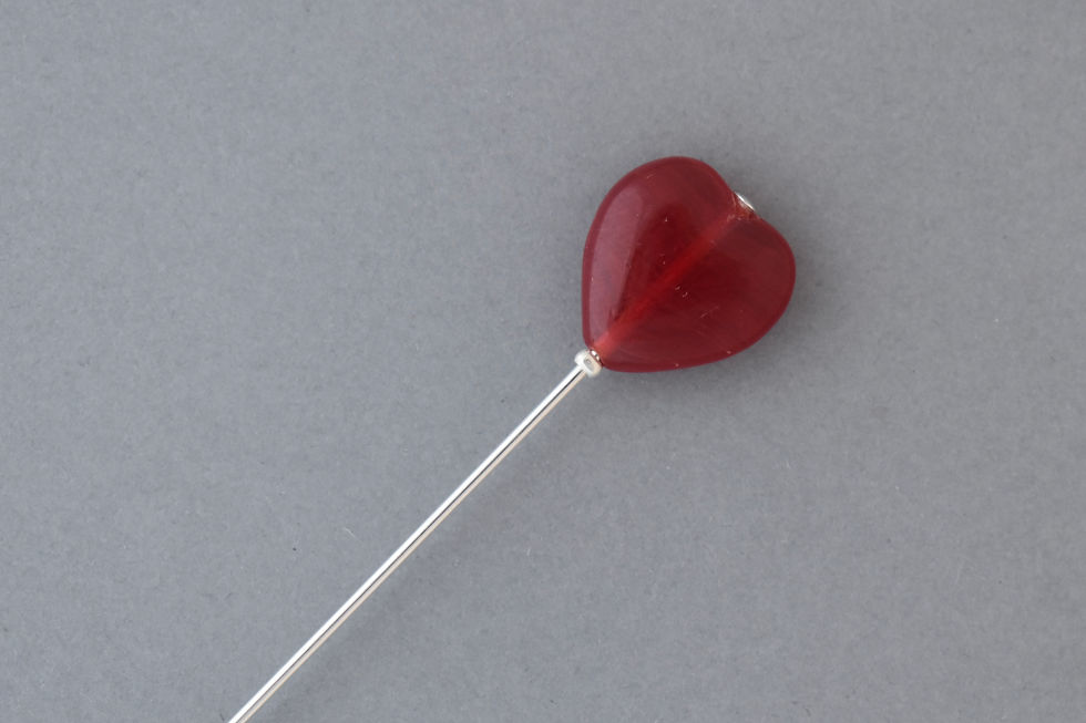 Thumbnail: Heart Hat Pin