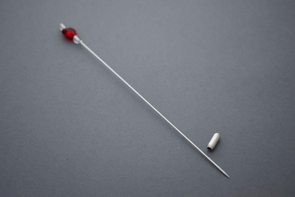 Thumbnail: Red Heart Extra Long Hat Pin