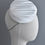 Thumbnail: Ivory Satin Pillbox Hat