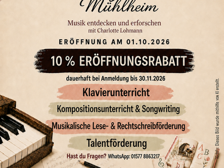 Eröffnungsaktion im Klangatelier