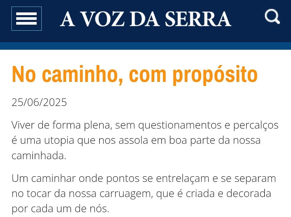 Imagem: Jornal A Voz da Serra