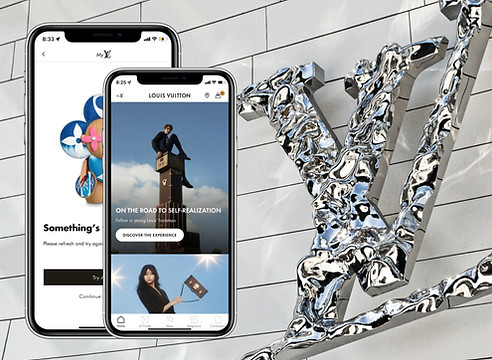 Preview of Louis Vuitton Mobile App Redesign
