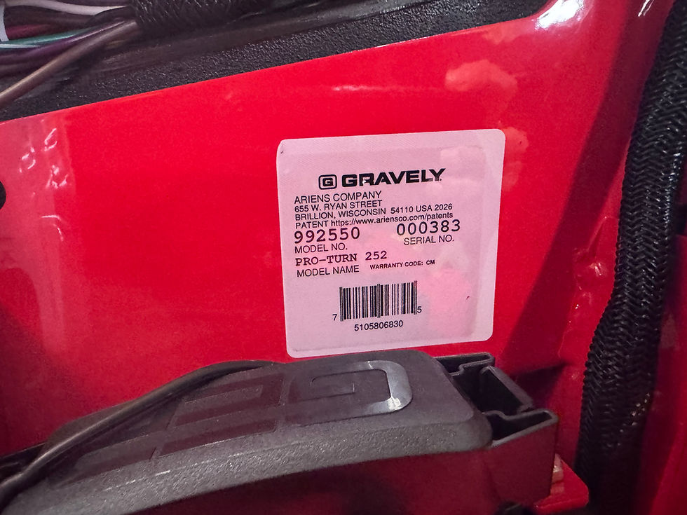 Thumbnail: gravely serial