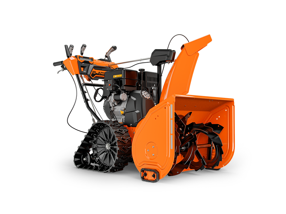 Ariens Platinum 28 RapidTrak SHO Sno-Thro on tracks