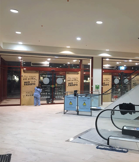 Allestimento centri commerciali