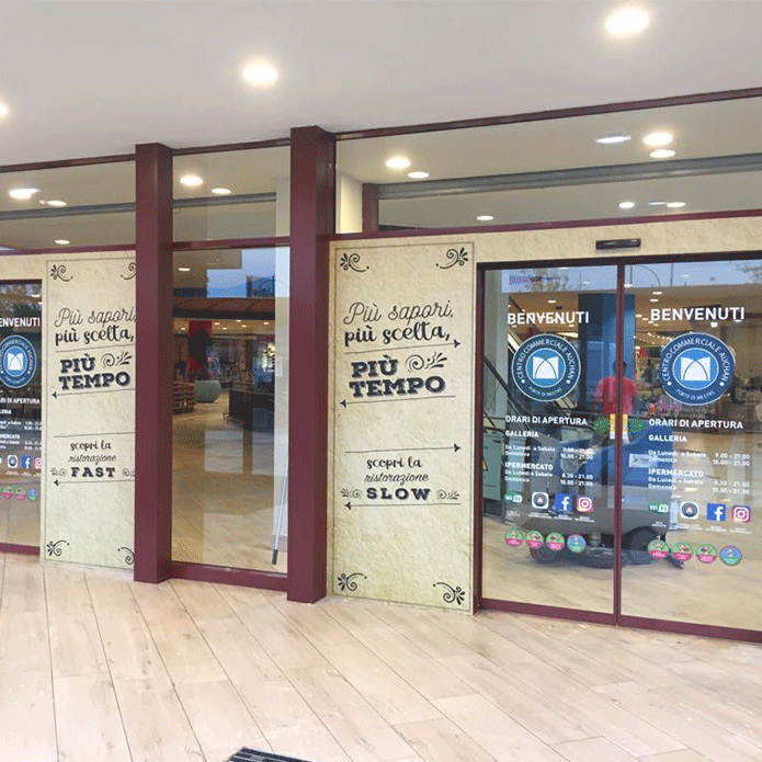 Allestimento Centri commerciali