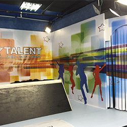 Allestimento set Televisivi