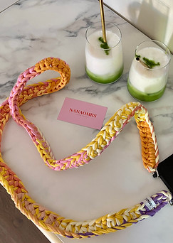 nachhaltig gehäkelte Handykette