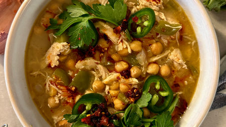 WHITE CHICKEN CHILI