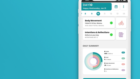 How to view the Daily Summary Rings section