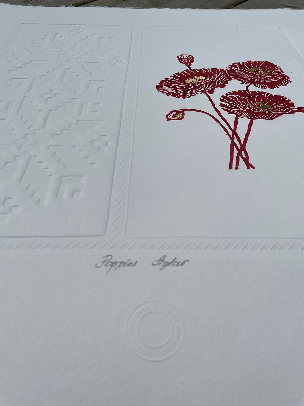 Thumbnail: Poppies aglow