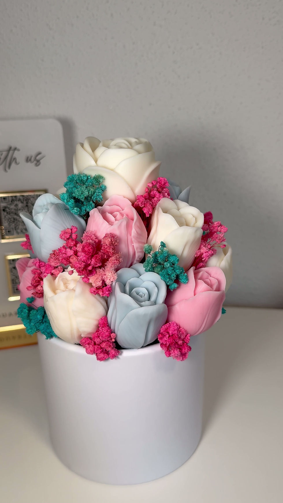 Miniaturbild: Pastel Dream Box - Cremeweiß/Rosa/Babyblau