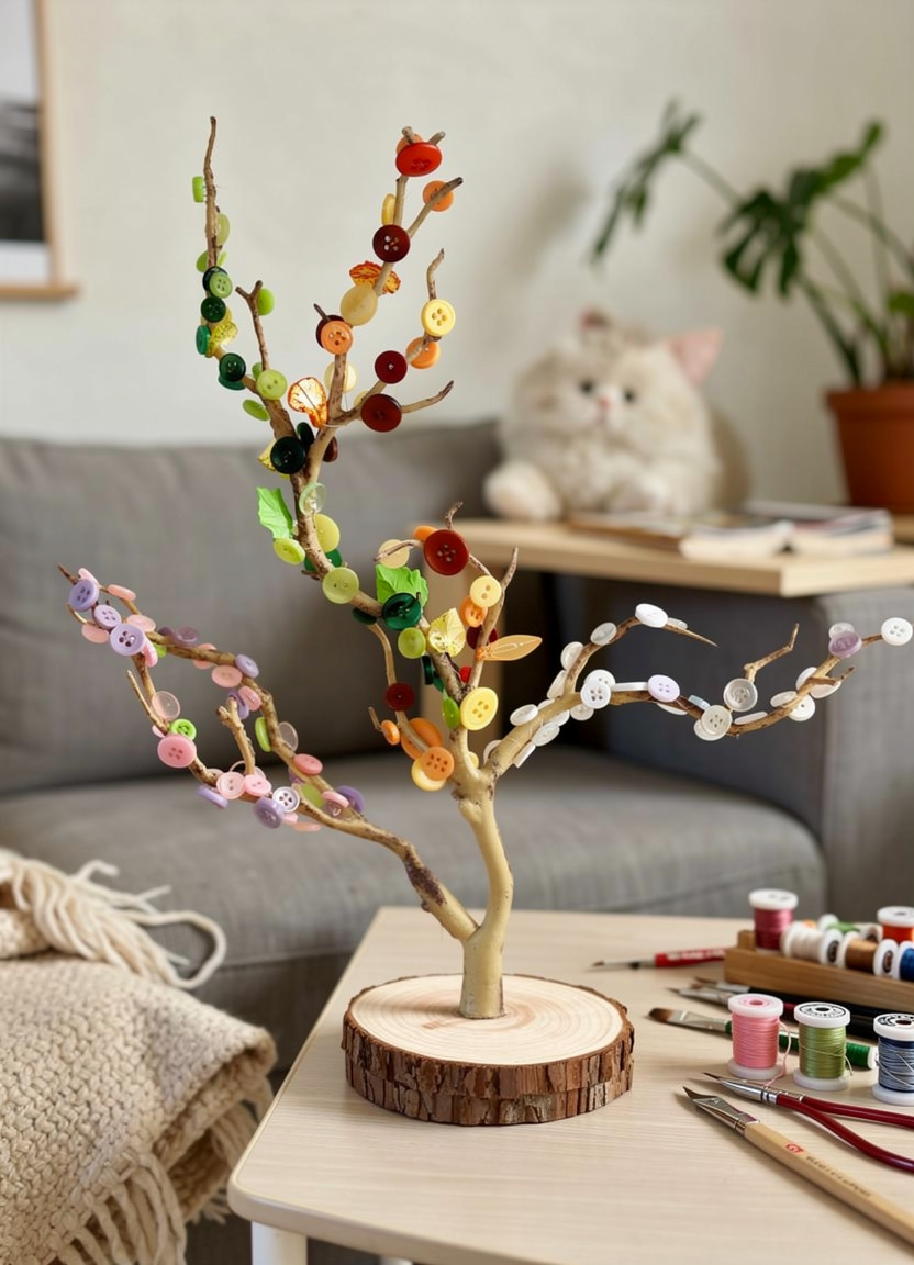 Thumbnail: Button Tree -  Pretty, Practical and of course full of buttons