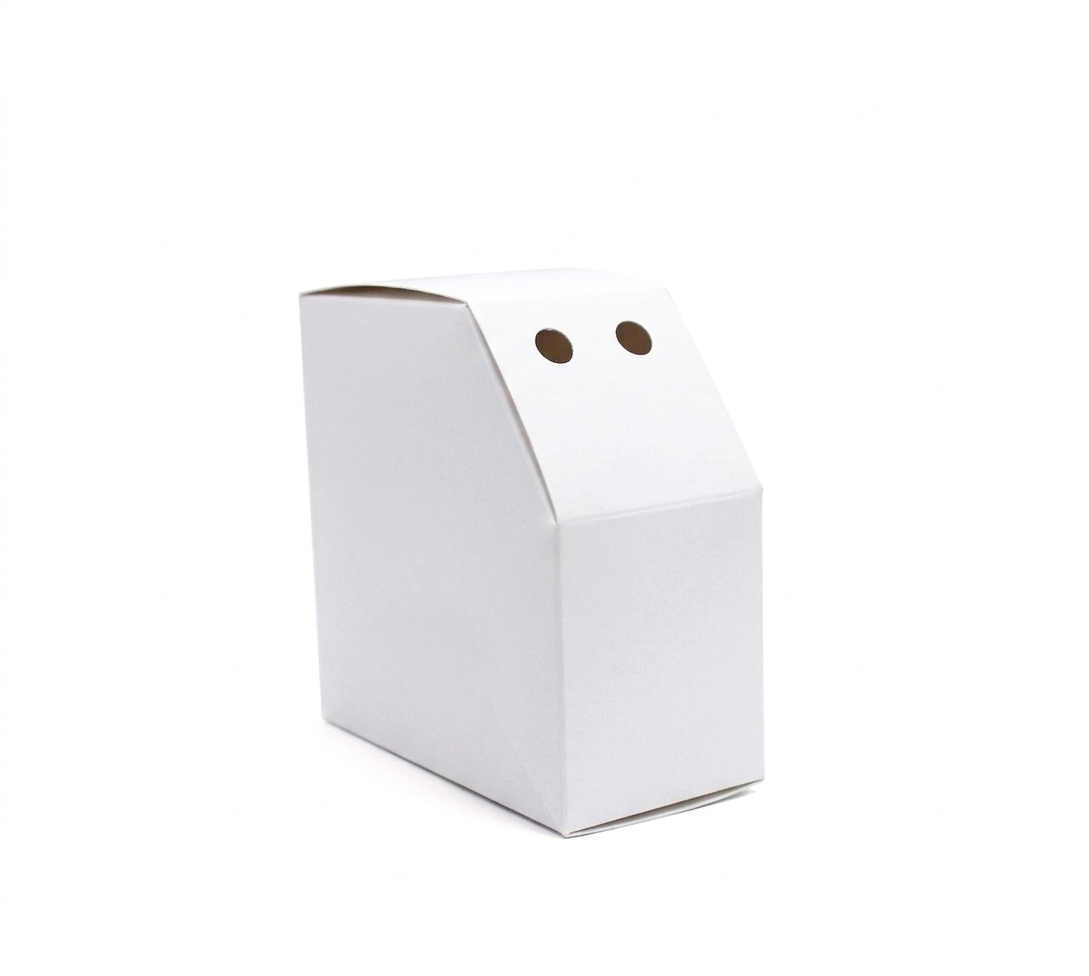 Plain White Waffle Box