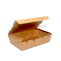kraft food Box with secure locking