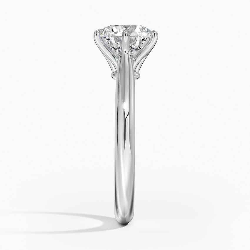 Thumbnail: Classic 6-Prong Solitaire Engagement Ring Setting