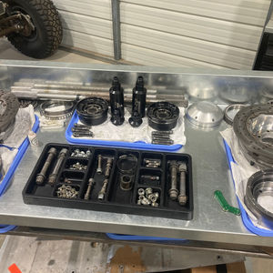 Rear Hub / CV prep