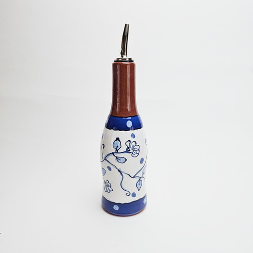 New Delft Oil Bottle Firedupceramics new-delft-oil-bottle-firedupceramics