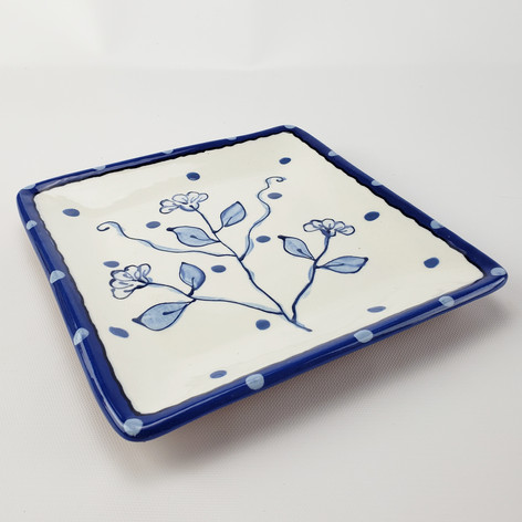 New Delft Square Plate
