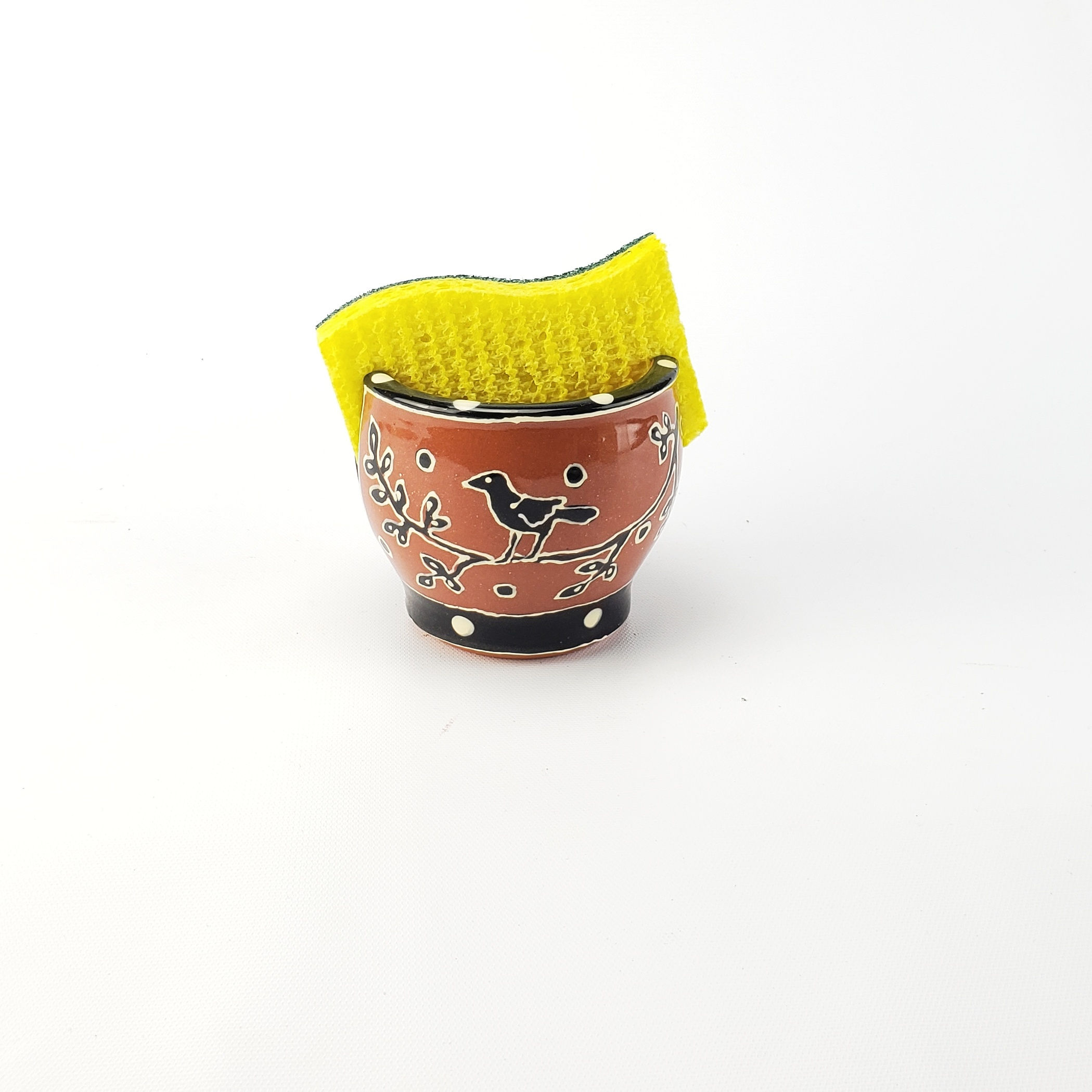 Black Bird Sponge Holder