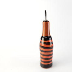 Red Confetti Oil Bottle
