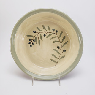 Olive Branch Pie Plate