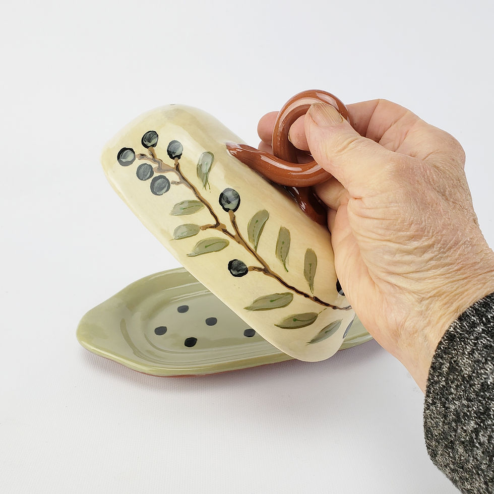 Thumbnail: Olive Branch Butter Dish