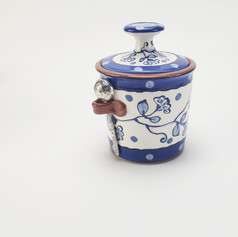 New Delft Sugar Jar