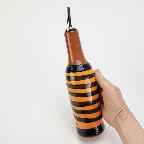 Orange Confetti oil bottle
