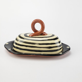 Spiral Butterdish