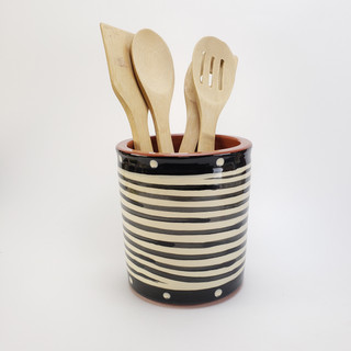 Spiral Utensil Jar