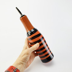 Red Confetti Oil Bottle