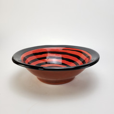 Red Confetti Pasta Bowl