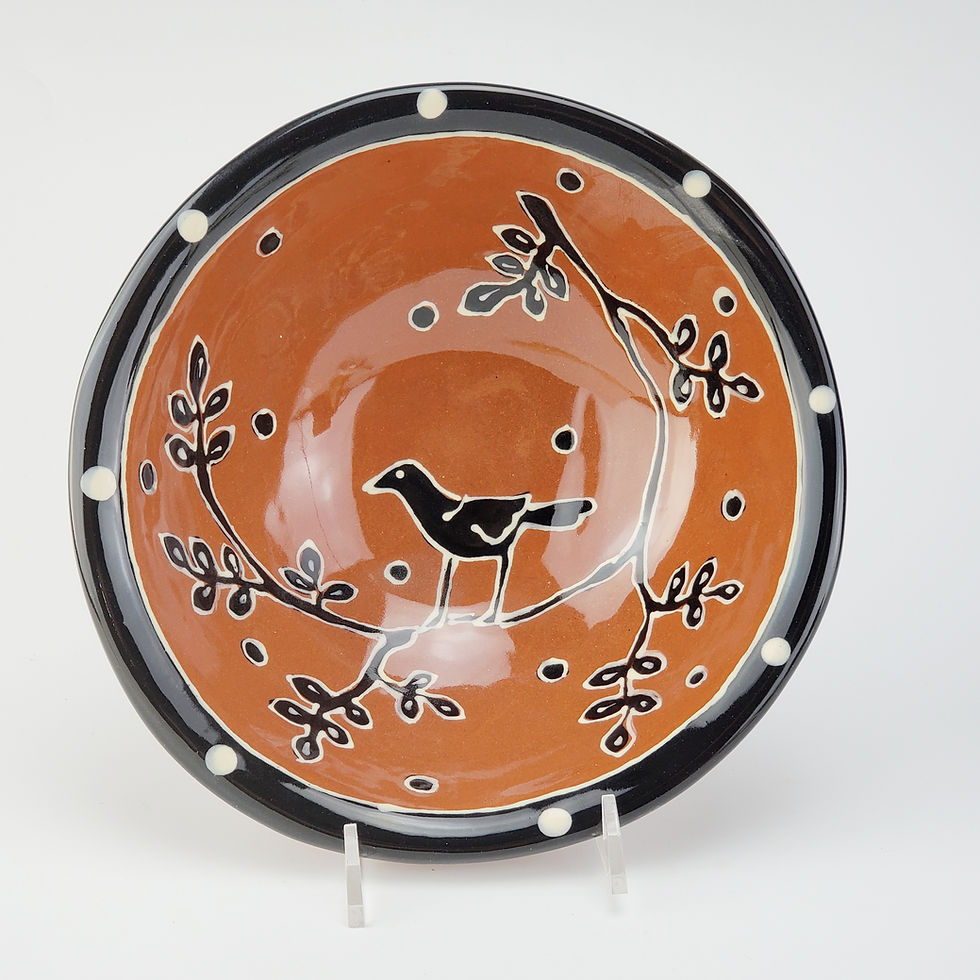 Black Bird Soup/ Cereal Bowl