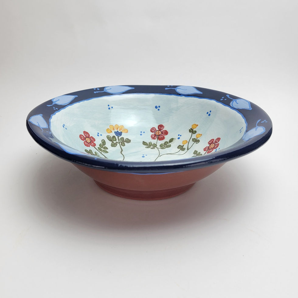 Thumbnail: Poppy Field Pasta/ Serving Bowl