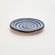 Blue Confetti 8 inch salad plate