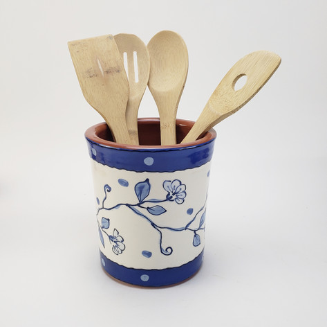New Delft Utensil Jar