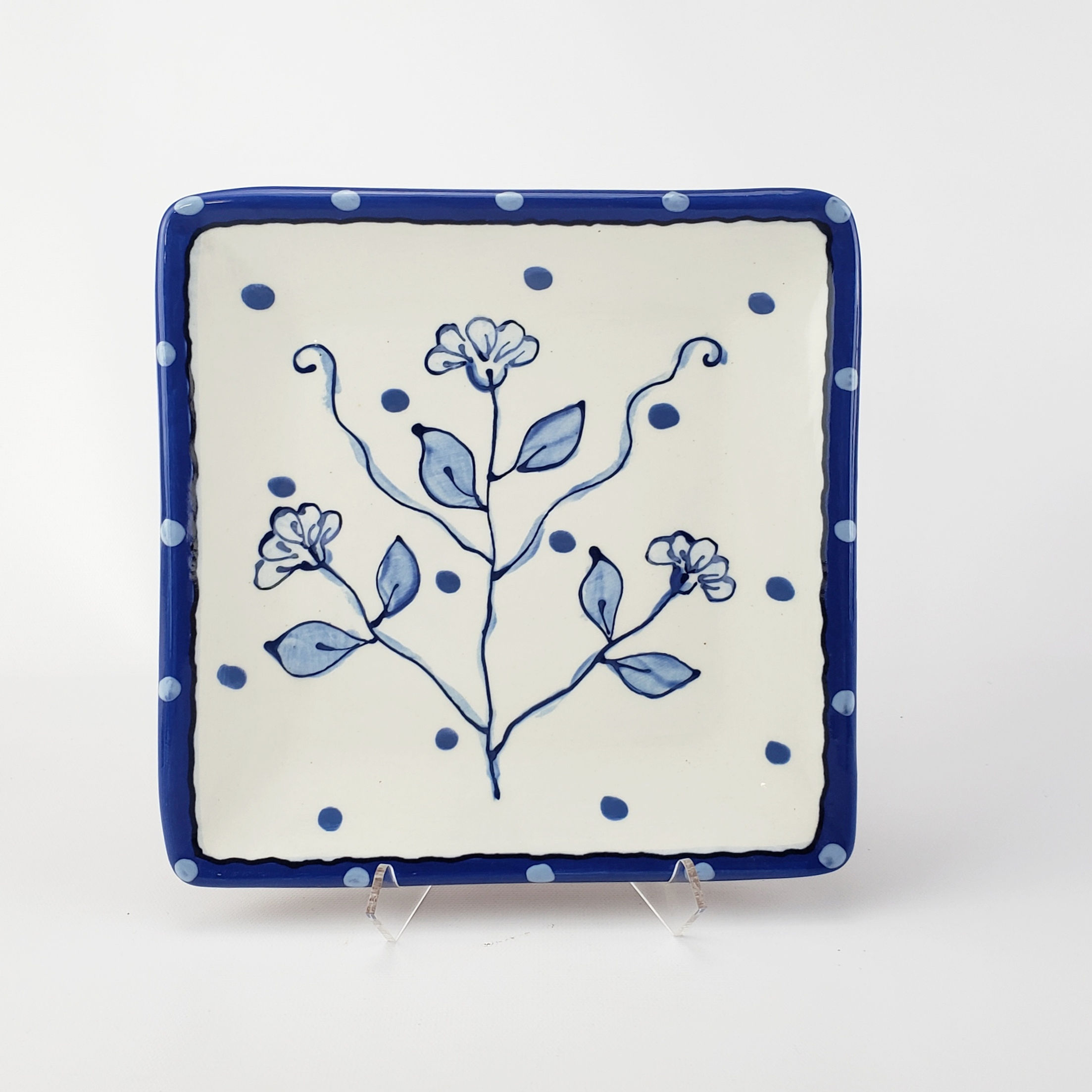 New Delft Square Plate