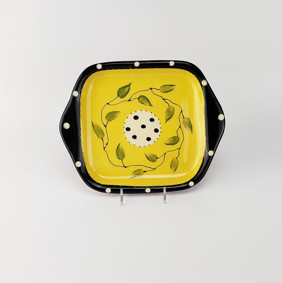 Black Eyed Susan Square Tray